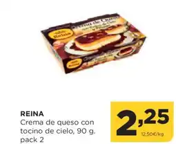 Alimerka REINA Crema de queso con tocino de cielo oferta