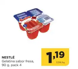 Alimerka NESTLÉ Gelatina sabor fresa oferta