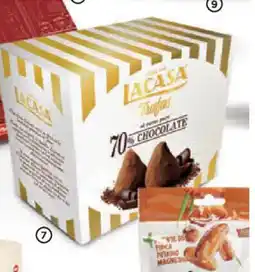 Alimerka LACASA Trufas 70% chocolate oferta