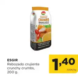 Alimerka ESGIR Rebozado crujiente crunchy crumbs oferta
