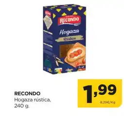 Alimerka RECONDO Hogaza rústica oferta