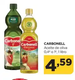 Alimerka CARBONELL Aceite de oliva 0,4° o 1 oferta