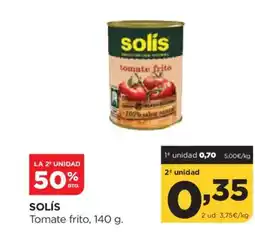 Alimerka SOLÍS Tomate frito oferta