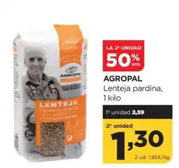 Alimerka AGROPAL Lenteja pardina oferta