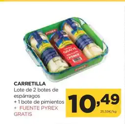 Alimerka CARRETILLA Lote de 2 botes de espárragos oferta