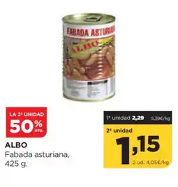 Alimerka ALBO Fabada asturiana oferta