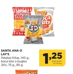 Alimerka SANTA ANA O LAY'S Patatas fritas oferta