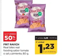 Alimerka FRIT RAVICH Real bites real fooding sabor tomate o sal y pimienta oferta