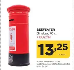 Alimerka BEEFEATER Ginebra oferta