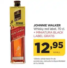 Alimerka JOHNNIE WALKER Whisky red label oferta