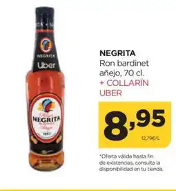 Alimerka NEGRITA Ron bardinet añejo oferta