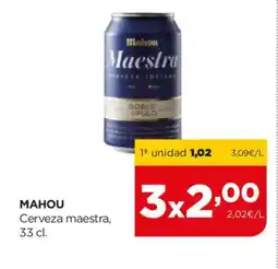 Alimerka MAHOU Cerveza maestra oferta