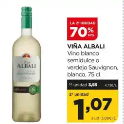 Alimerka VIÑA ALBALI Vino blanco semidulce o verdejo Sauvignon, blanco oferta