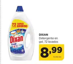 Alimerka DIXAN Detergente en gel, 72 lavados oferta