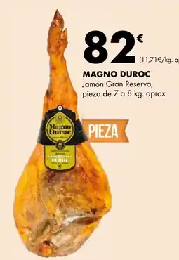 Supermercados Lupa MAGNO DUROC Jamón Gran Reserva oferta
