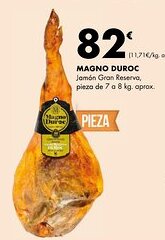 Supermercados Lupa MAGNO DUROC Jamón Gran Reserva oferta