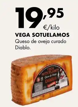 Supermercados Lupa VEGA SOTUELAMOS Queso de oveja curado Diablo. oferta