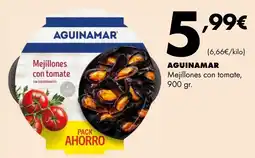 Supermercados Lupa AGUINAMAR Mejillones con tomate oferta
