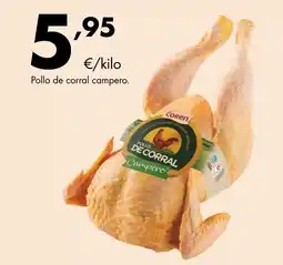 Supermercados Lupa Pollo de corral campero. oferta