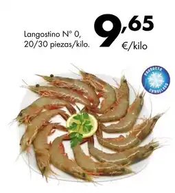 Supermercados Lupa Langostino N° 0 oferta