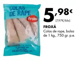 Supermercados Lupa FROXÁ Colas de rape oferta