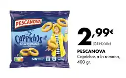 Supermercados Lupa PESCANOVA Caprichos a la romana oferta