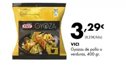 Supermercados Lupa VICI Gyozas de pollo o verduras oferta