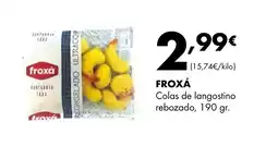 Supermercados Lupa FROXÁ Colas de langostino rebozado oferta