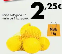 Supermercados Lupa Limón oferta