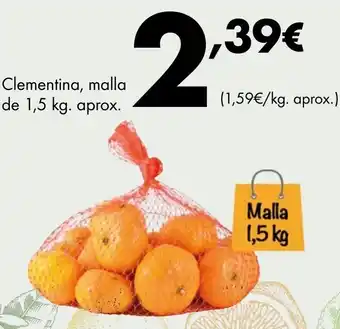Supermercados Lupa Clementina oferta