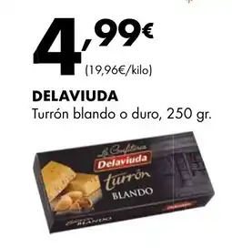 Supermercados Lupa DELAVIUDA Turrón blando o duro oferta