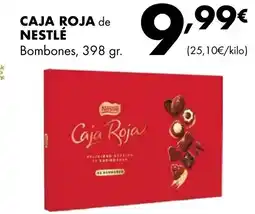 Supermercados Lupa NESTLÉ Caja roja de bombones oferta