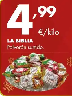 Supermercados Lupa LA BIBLIA Polvorón surtido oferta