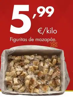 Supermercados Lupa Figuritas de mazapán. oferta