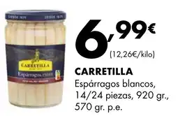 Supermercados Lupa CARRETILLA Espárragos blancos oferta