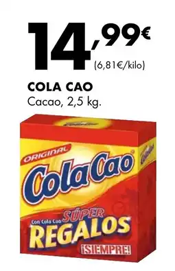 Supermercados Lupa COLA CAO Cacao oferta
