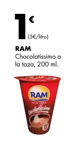Supermercados Lupa RAM Chocolatíssimo a la taza oferta