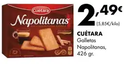Supermercados Lupa CUÉTARA Galletas Napolitanas oferta