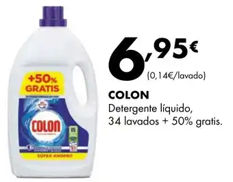 Supermercados Lupa COLON Detergente líquido oferta
