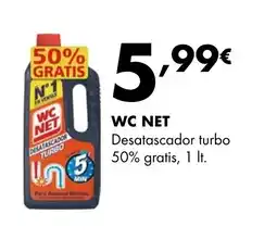 Supermercados Lupa WC NET Desatascador turbo oferta