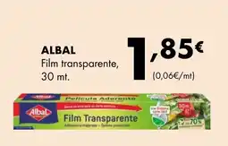 Supermercados Lupa ALBAL Film transparente oferta