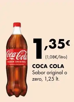 Supermercados Lupa COCA COLA Sabor original o zero oferta