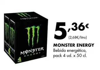 Supermercados Lupa MONSTER ENERGY Bebida energética, oferta