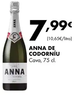 Supermercados Lupa ANNA DE CODORNÍU Cava oferta
