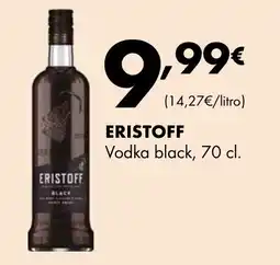 Supermercados Lupa ERISTOFF Vodka black oferta