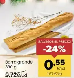 Autoservicios Familia Barra grande oferta