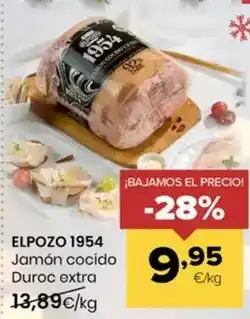 Autoservicios Familia Elpozo - jamon cocido duroc extra oferta
