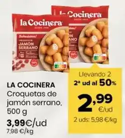Autoservicios Familia La cocinera - croquetas de jamon serrano oferta