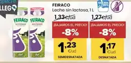 Autoservicios Familia Feiraco - leche sin lactosa oferta