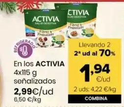 Autoservicios Familia Activia - en los senalizados oferta